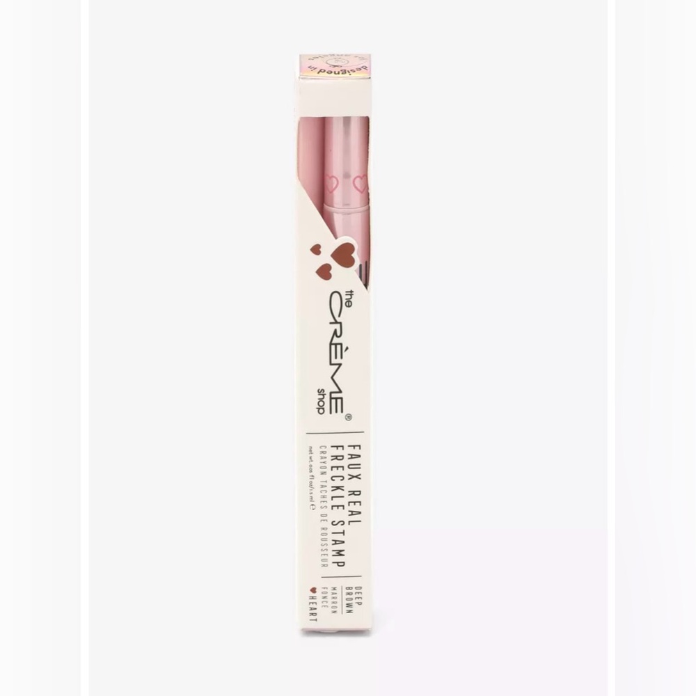 The Crème Shop Faux Real Freckle Stamp Brown Heart